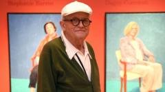 Art world pays tribute to ‘endlessly inventive and unique’ Hockney