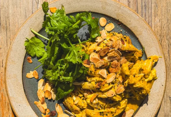 How to turn leftover roast chicken into a brilliant midweek meal – recipe | Waste not